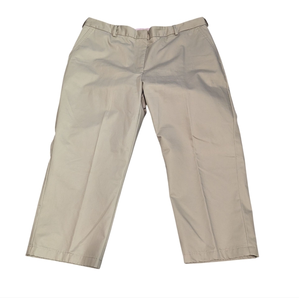 Lands End, Women's Crop Chino,Size 16